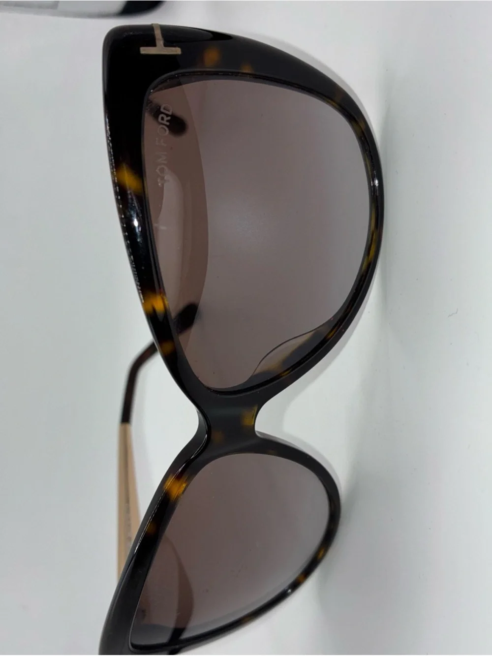Tom Ford Women's Tortoiseshell Cat-eyes Sunglasses - Brown Lenses